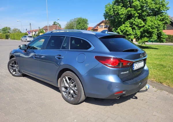 Mazda 6 cena 58600 przebieg: 90000, rok produkcji 2014 z Luboń małe 67